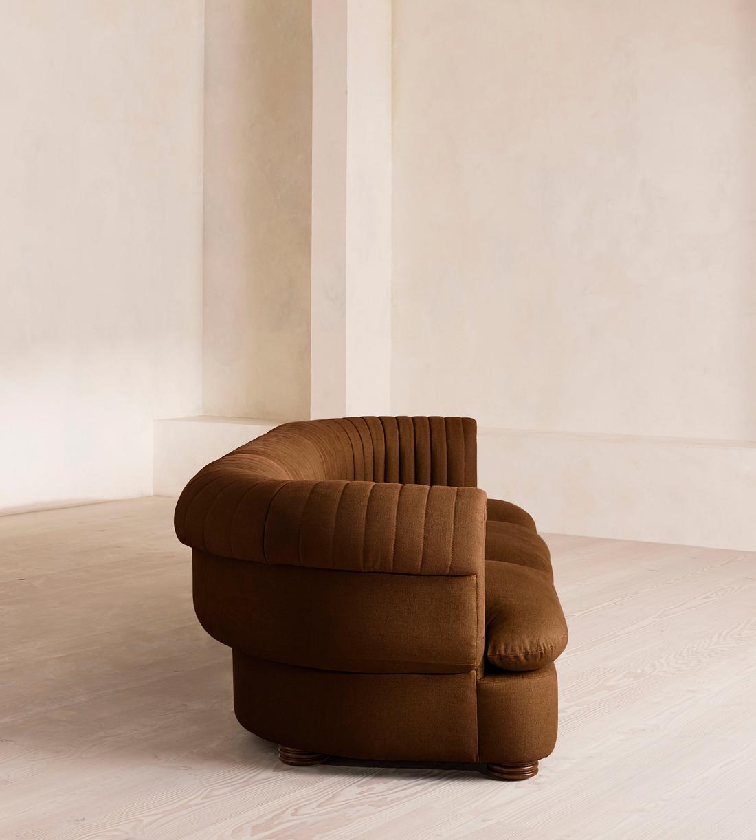 Rava Modular Sofa - Four Seater - Linen - Terracotta - UK - Images - Image 3