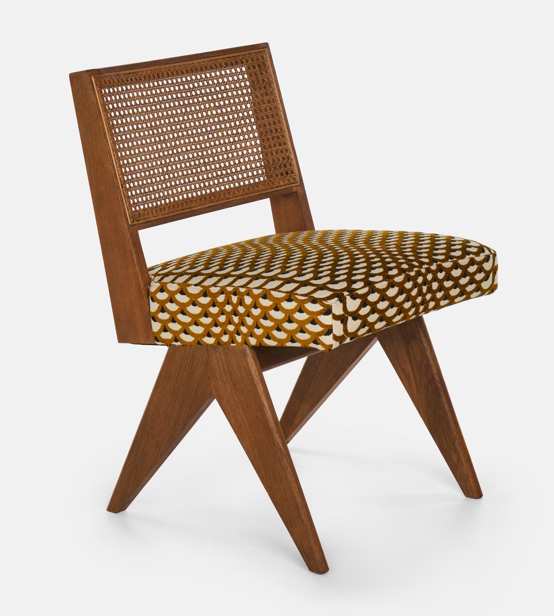 Hayward Dining Chair - Pierre Frey Les Ecailles - Ochre - Listing - Image 1