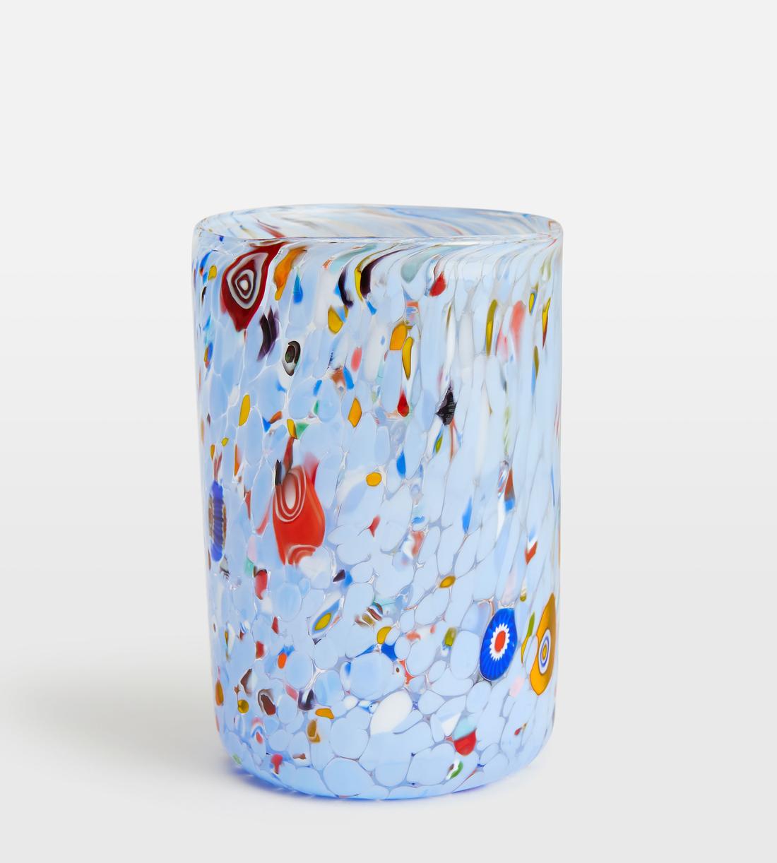 Venetian Highball Glass - Confetti Blue - Listing - Image 1