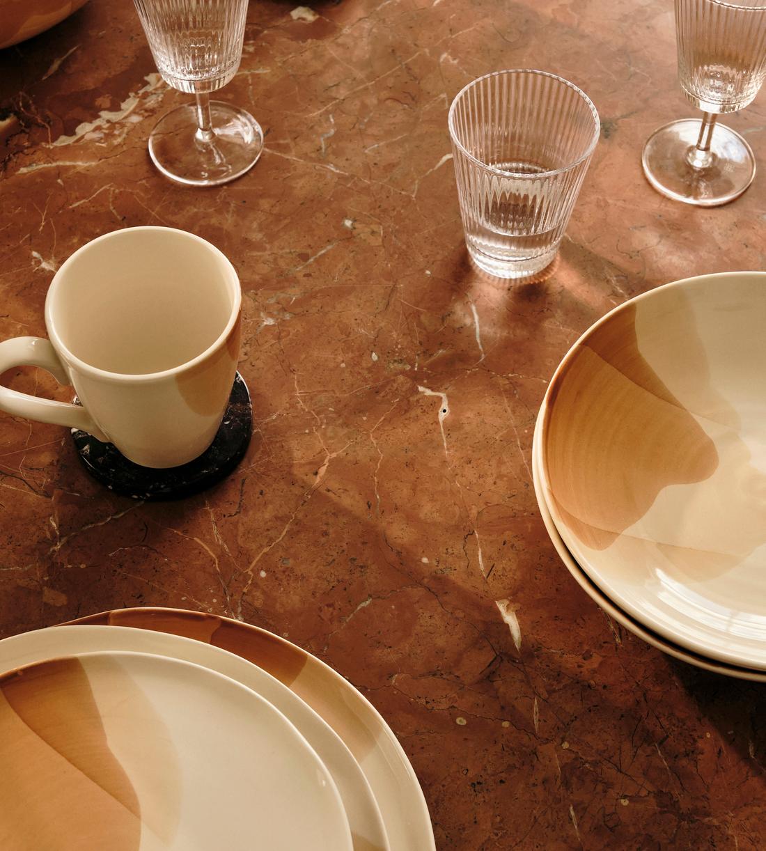 Delano Side Plate - Rust - Set of Four - Images - Image 3