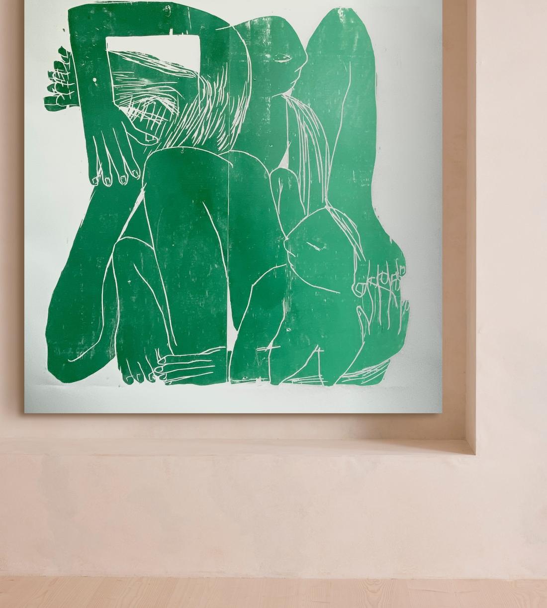 'Human Shapes in Wheelspin' by Barbara Kuebel - Images - Image 3