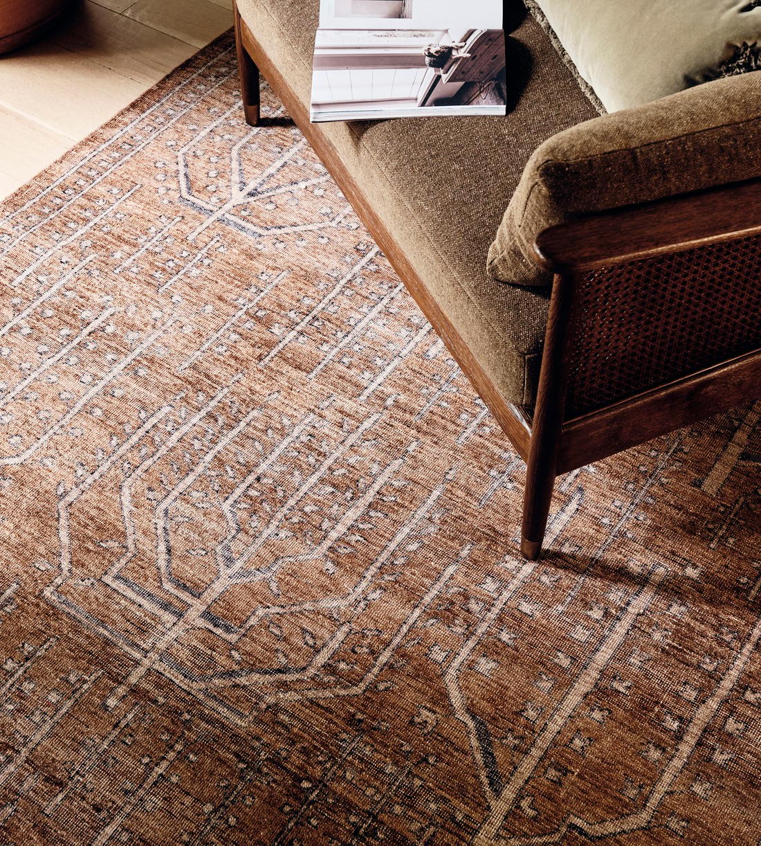 Bresle Rug Rust - 170 x 240cm - Lifestyle - Image 1