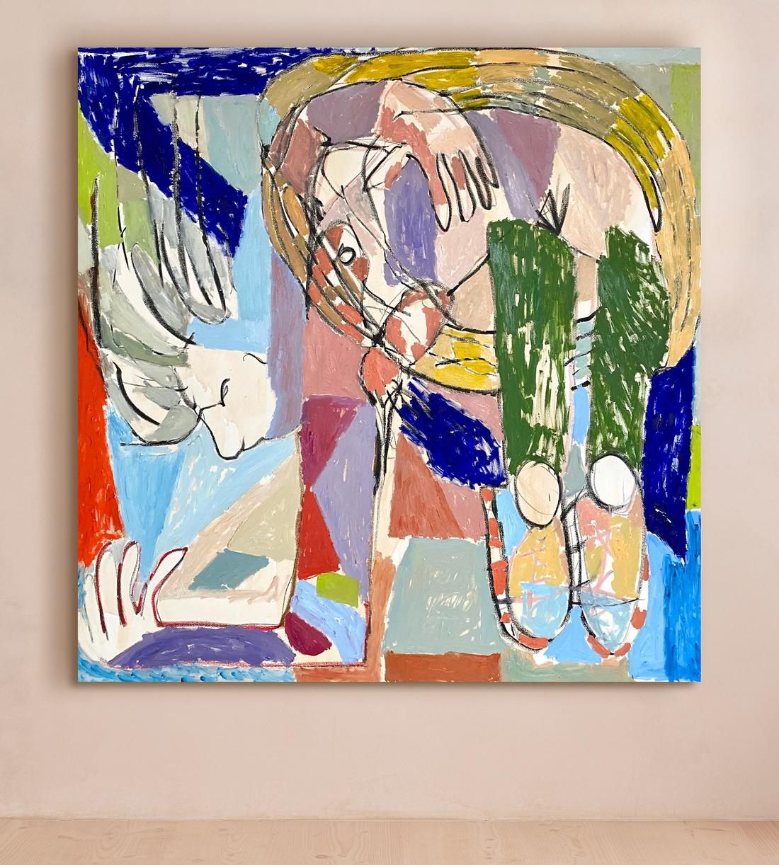 'Jumping through a wreath' by Barbara Kuebel - Listing - Image 1