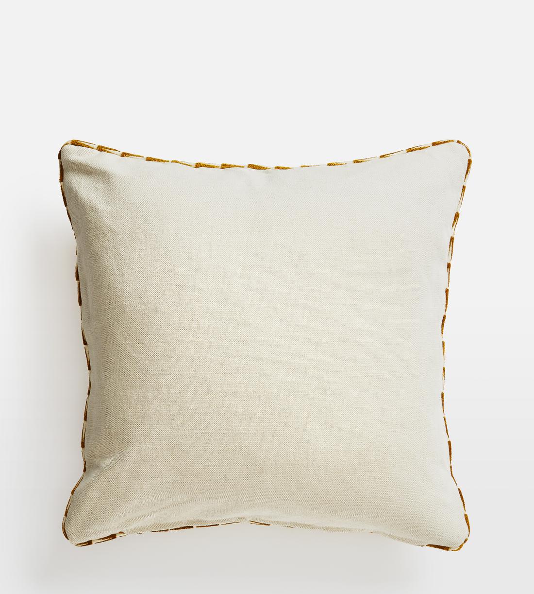 Pierre Frey Gao Cushion - Mustard - Images - Image 4