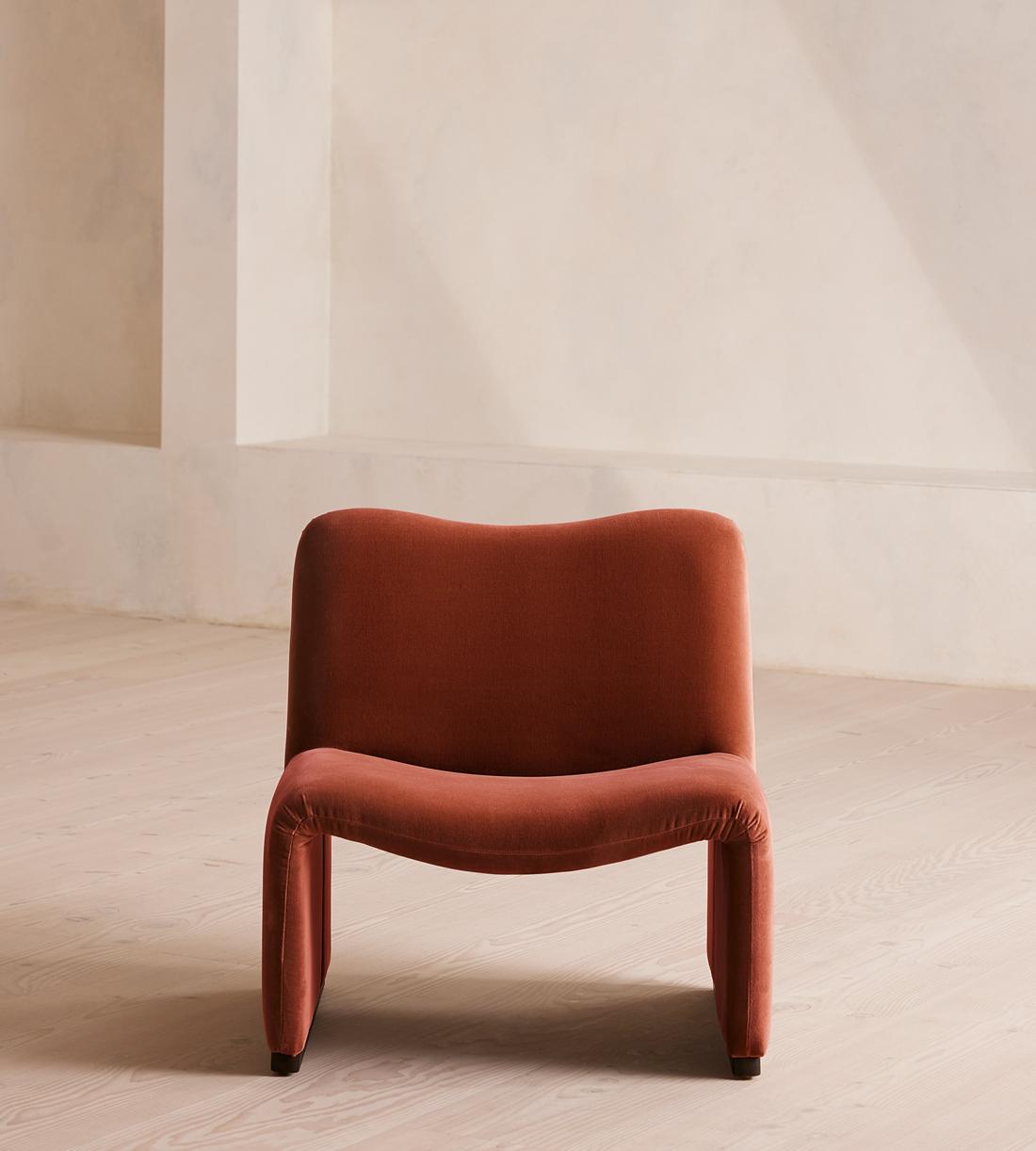 Lovett Armchair - Velvet - Rust - Listing - Image 2