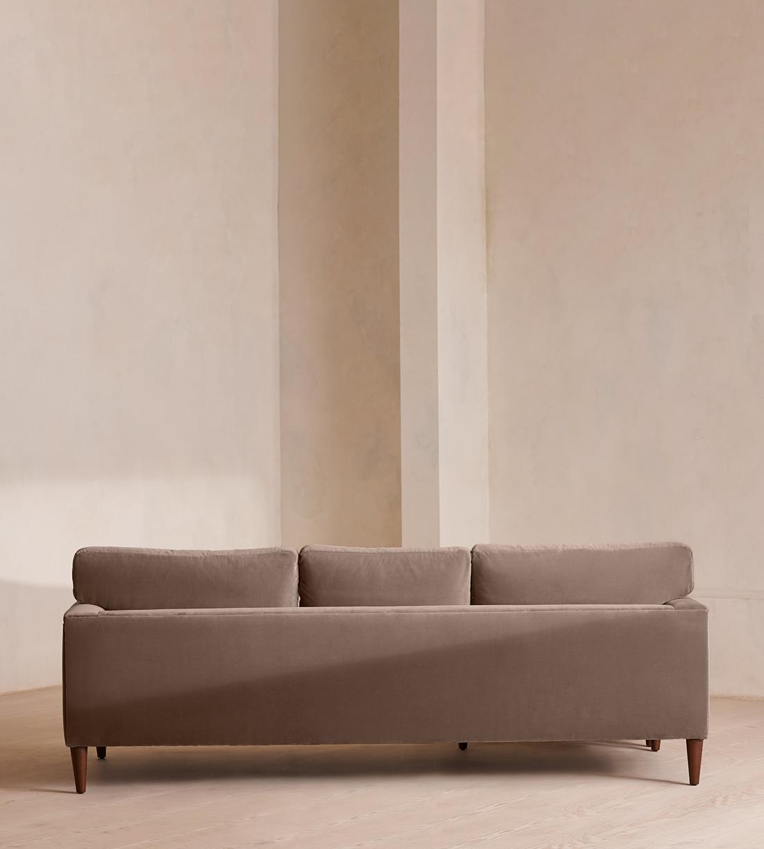 Reya Chaise-end Sofa - Velvet - Taupe - Images - Image 4