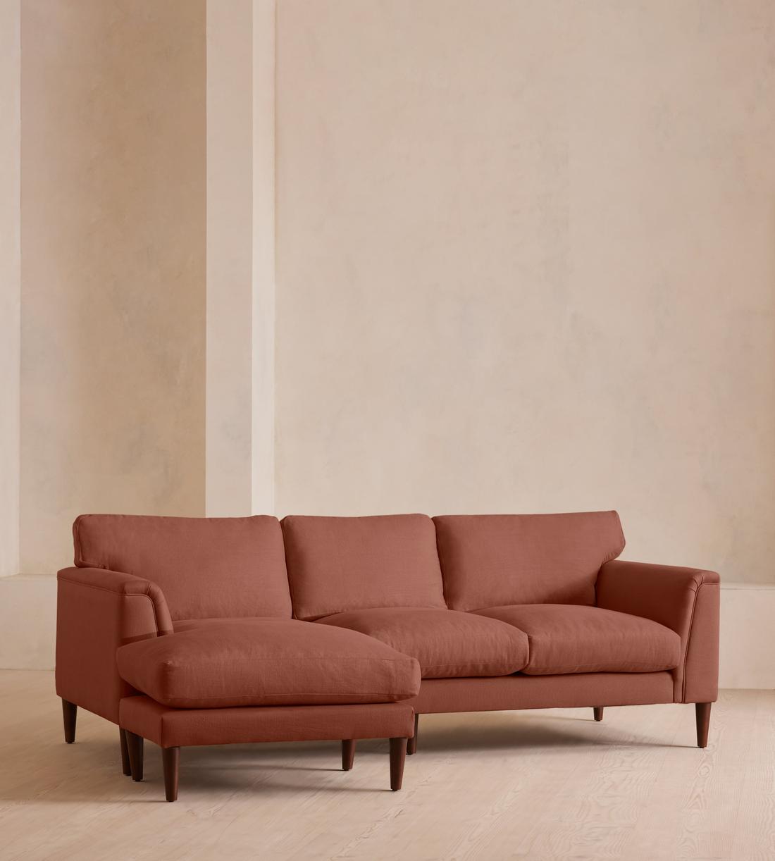 Reya Chaise-end Sofa - Linen - Sienna - Listing - Image 2