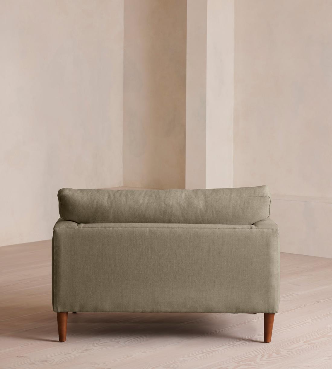 Reya Loveseat - Linen - Sage - US - Images - Image 4