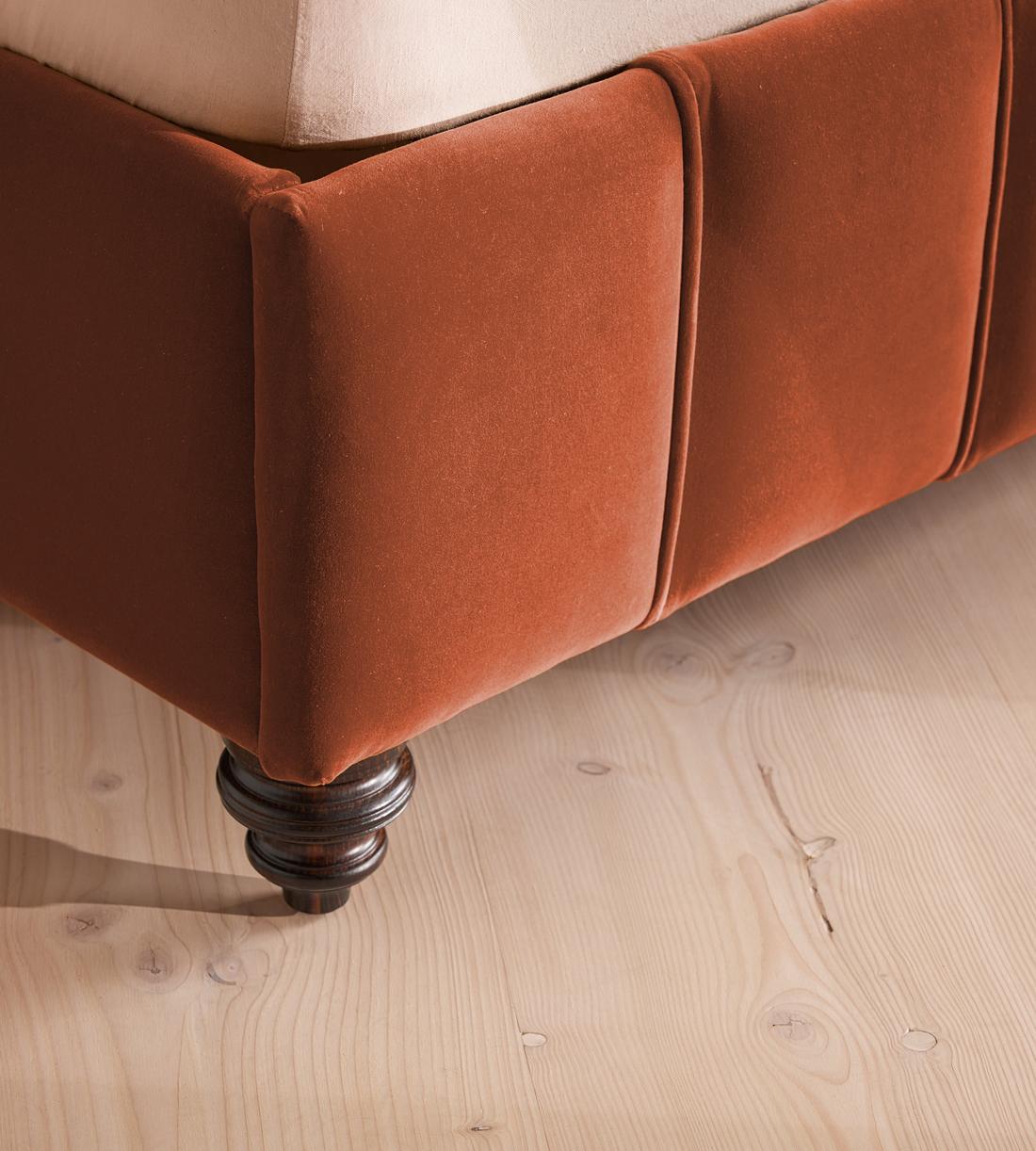 Manette Bed - Super King - Velvet Rust - Images - Image 4