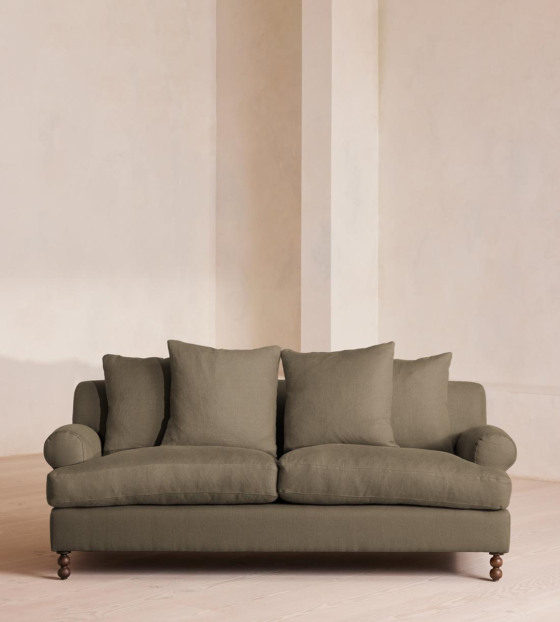 Audrey Two Seater - Sofa - Linen - Sage - US - Listing - Image 2