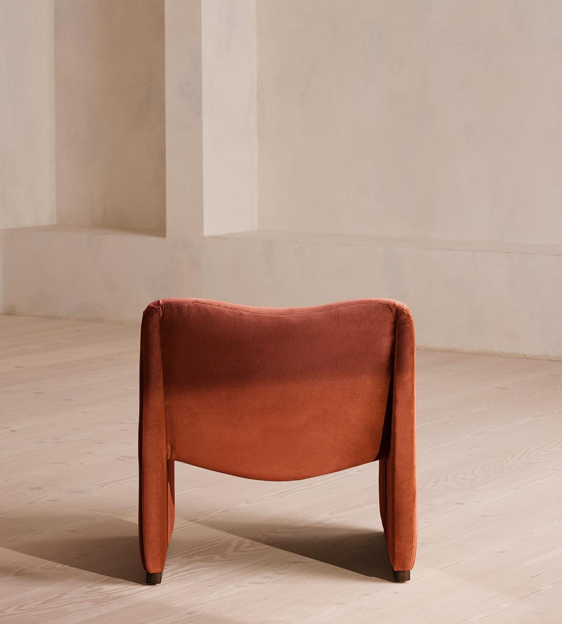 Lovett Armchair - Velvet - Rust - Images - Image 4