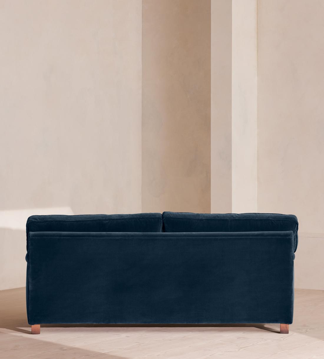 Arundel Three Seater Sofa - Velvet - Royal Blue - Images - Image 4