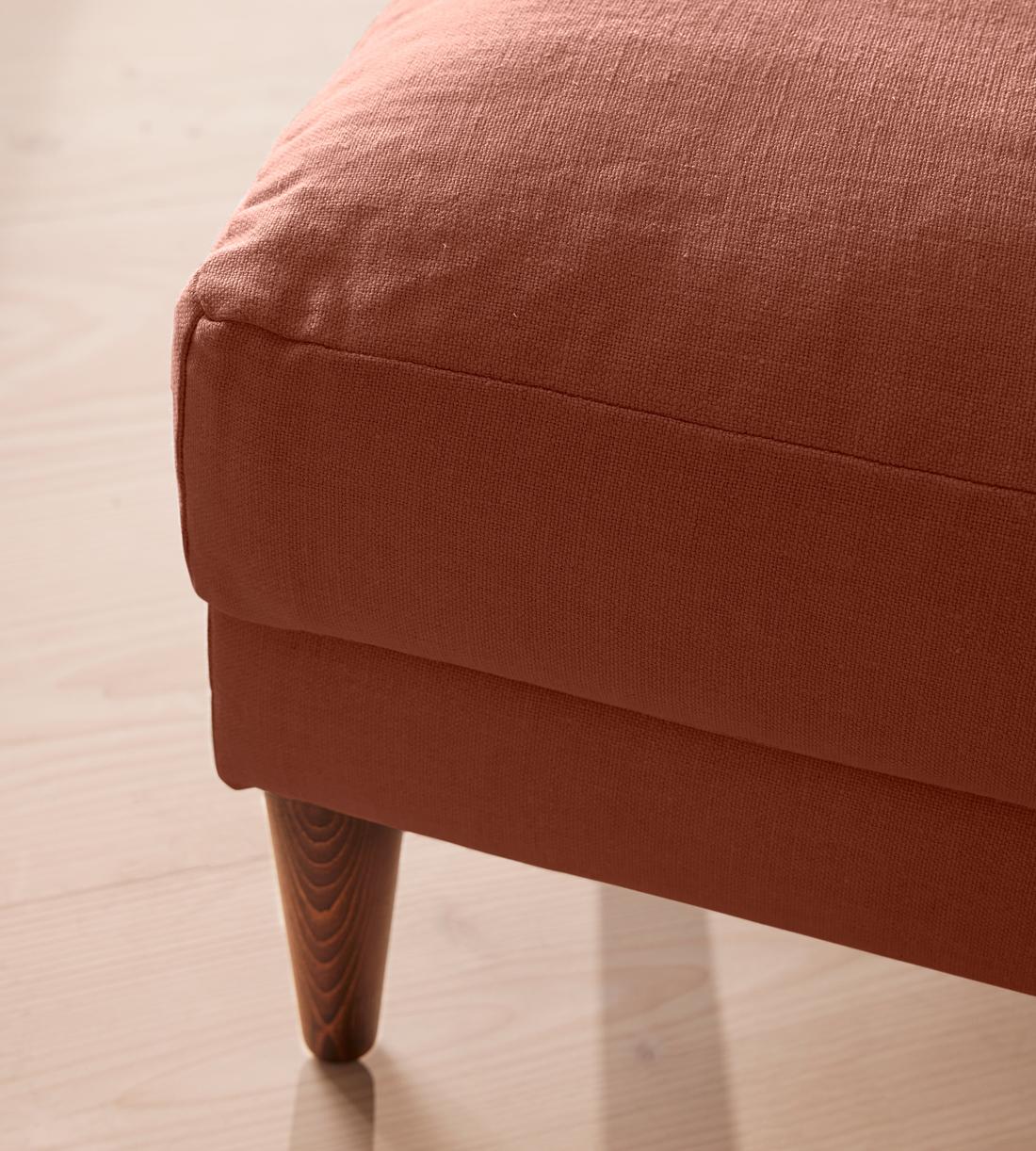 Reya Ottoman - Linen - Sienna - Images - Image 3