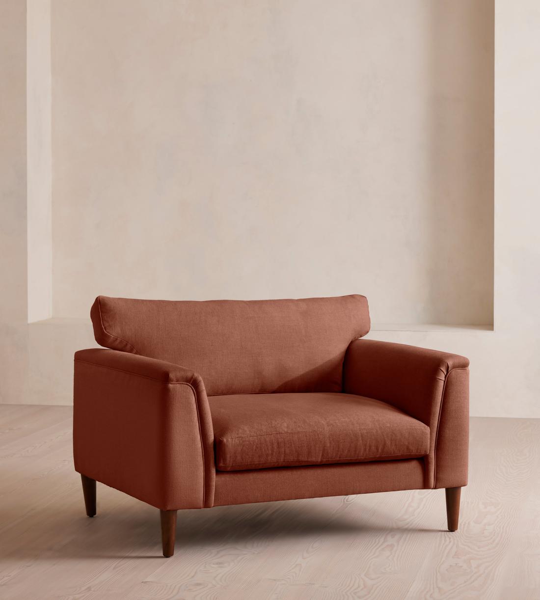 Reya Loveseat - Linen - Sienna - Listing - Image 1