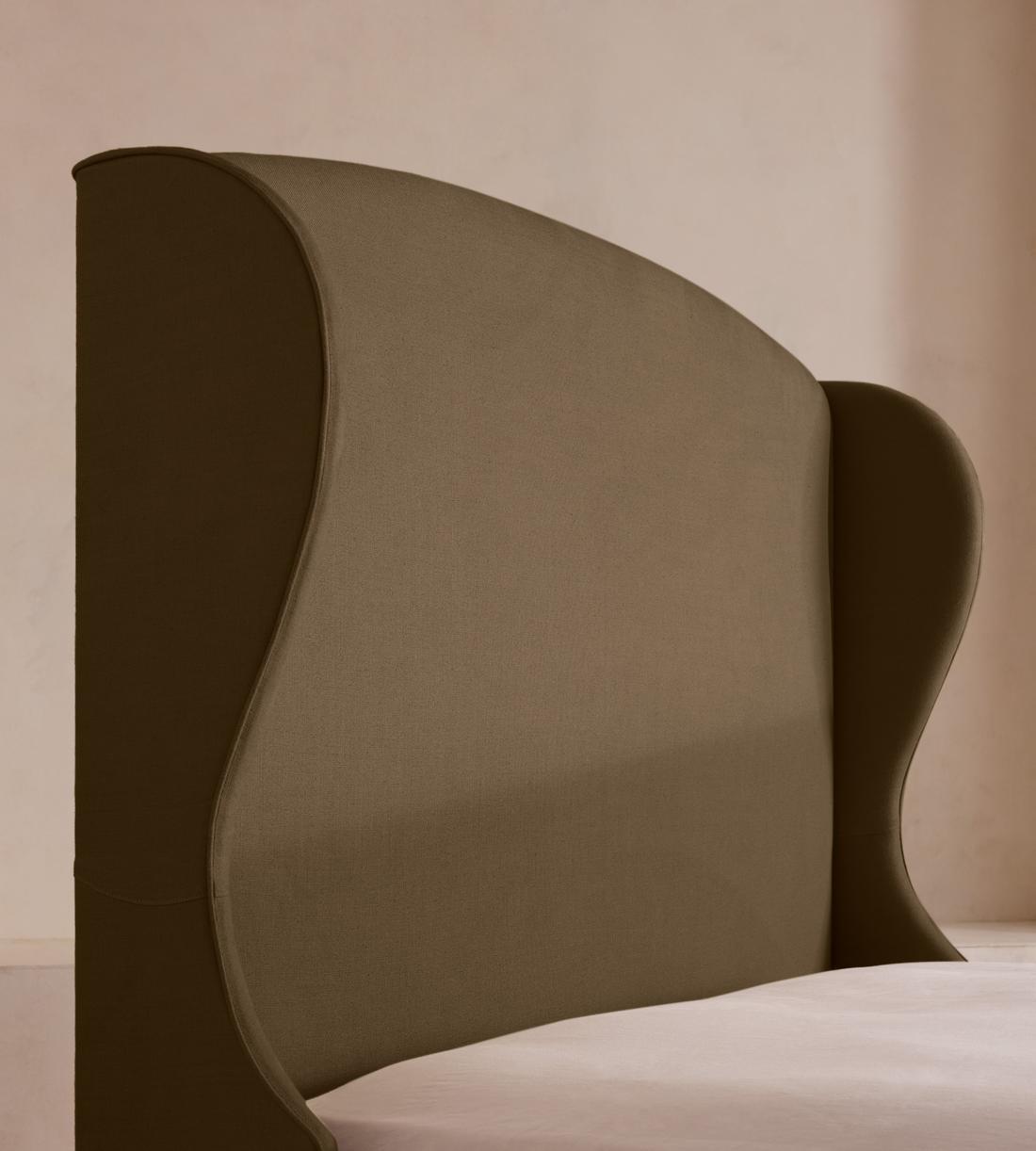 Rivas Bed - Full - Linen - Olive - US - Images - Image 3