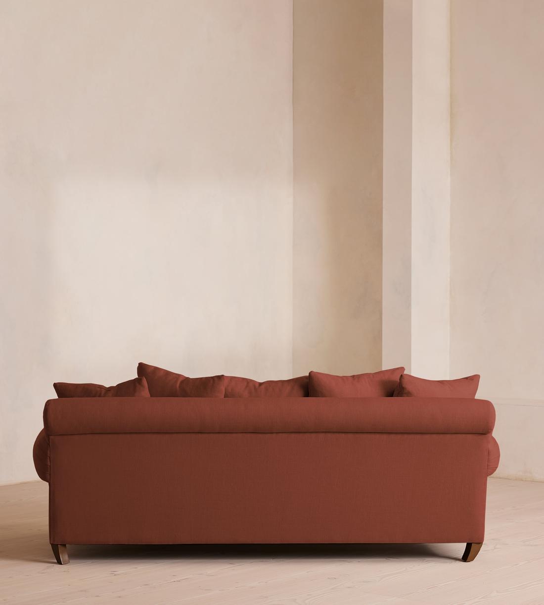 Audrey Three Seater Sofa - Linen - Sienna - US - Images - Image 4
