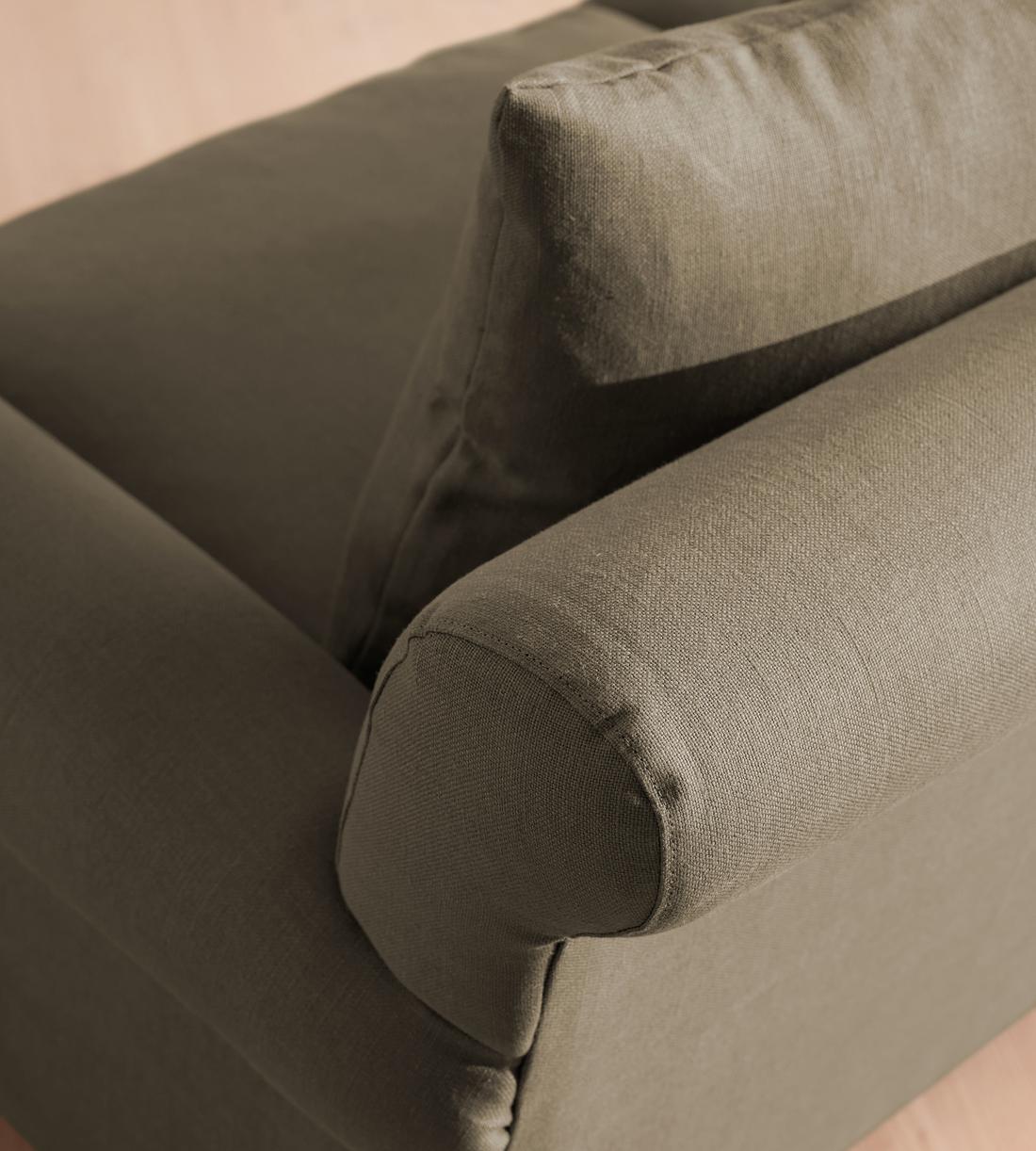 Audrey Two Seater - Sofa - Linen - Sage - US - Images - Image 5