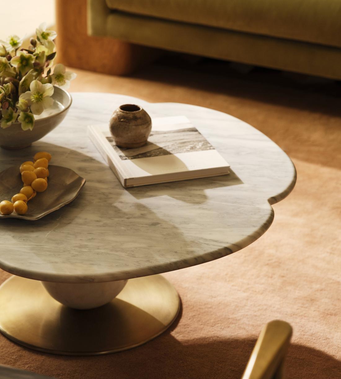 Vito Coffee Table - Arabescato Marble - Lifestyle - Image 1