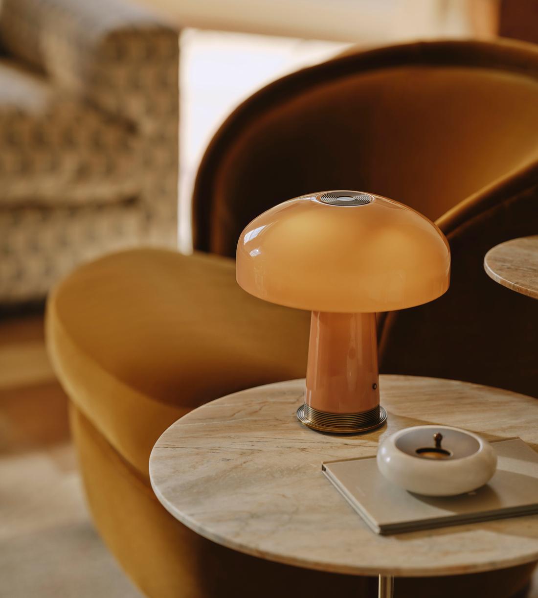 Janie Portable Lamp - Pink - Lifestyle - Image 1
