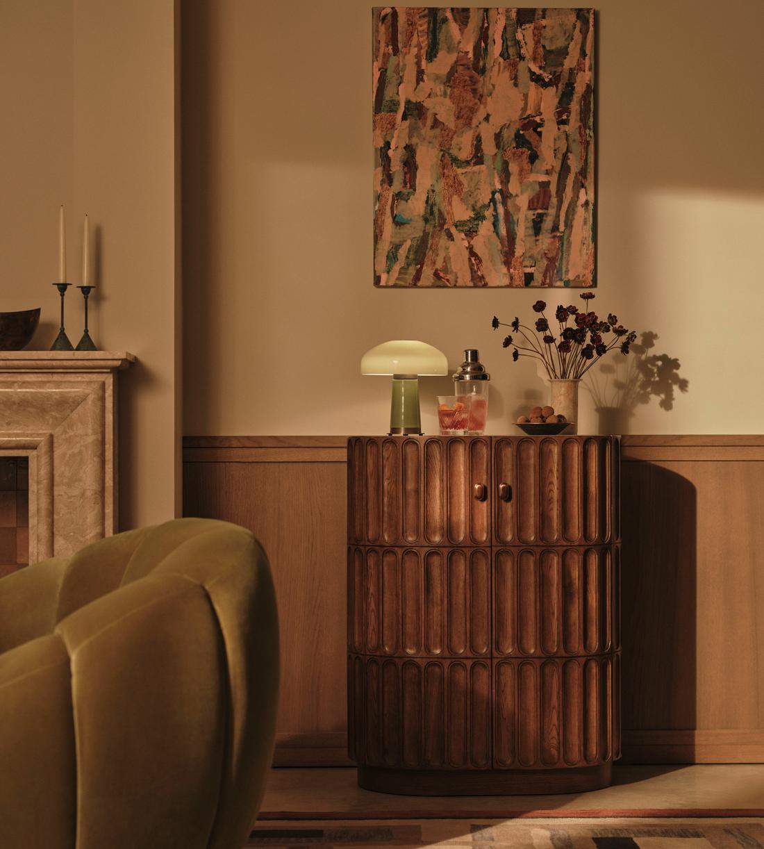 Devon Bar Cabinet - Lifestyle - Image 1
