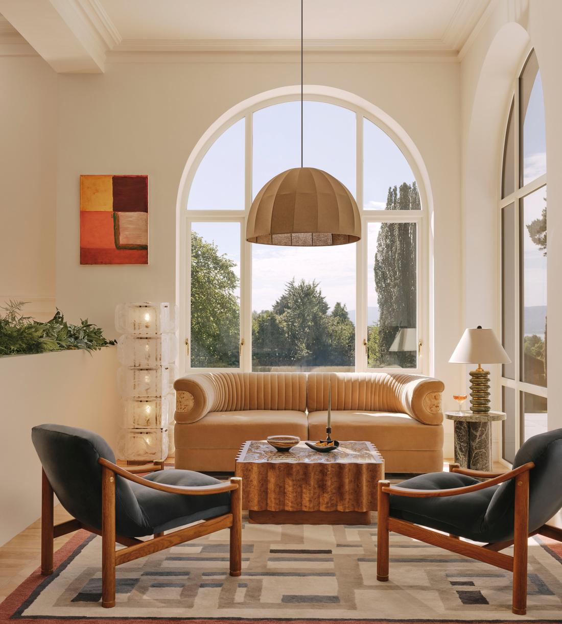 Elias Floor Lamp - White - US - Lifestyle - Image 3