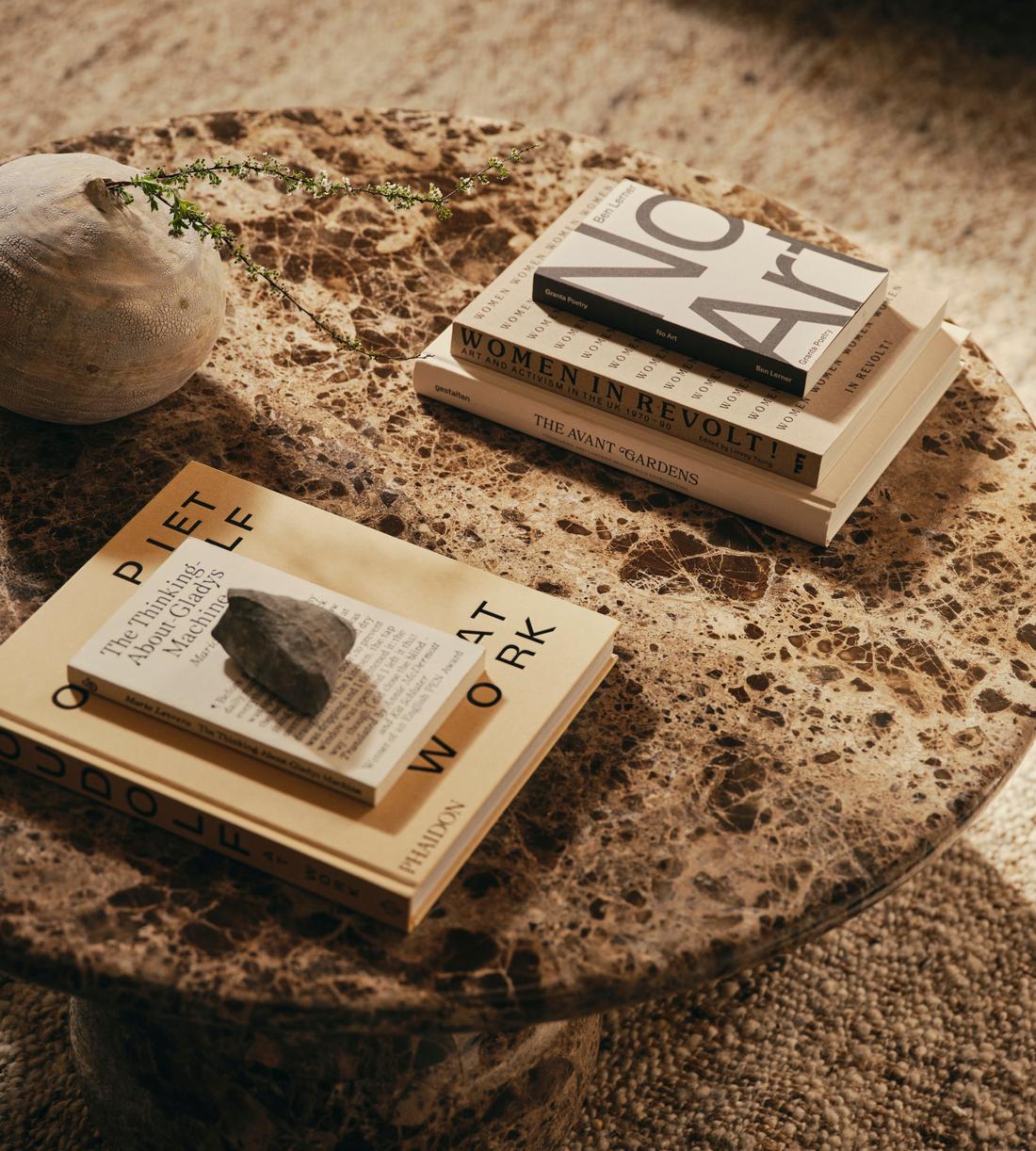 Oxley Coffee Table - Dark Emperador Marble - Lifestyle - Image 2