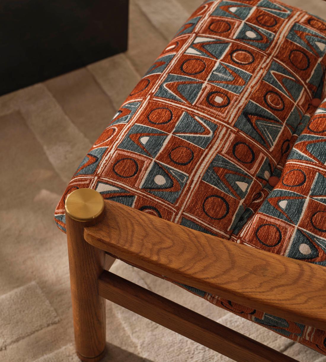 Karine Armchair - Lumi Jacquard - Lifestyle - Image 2