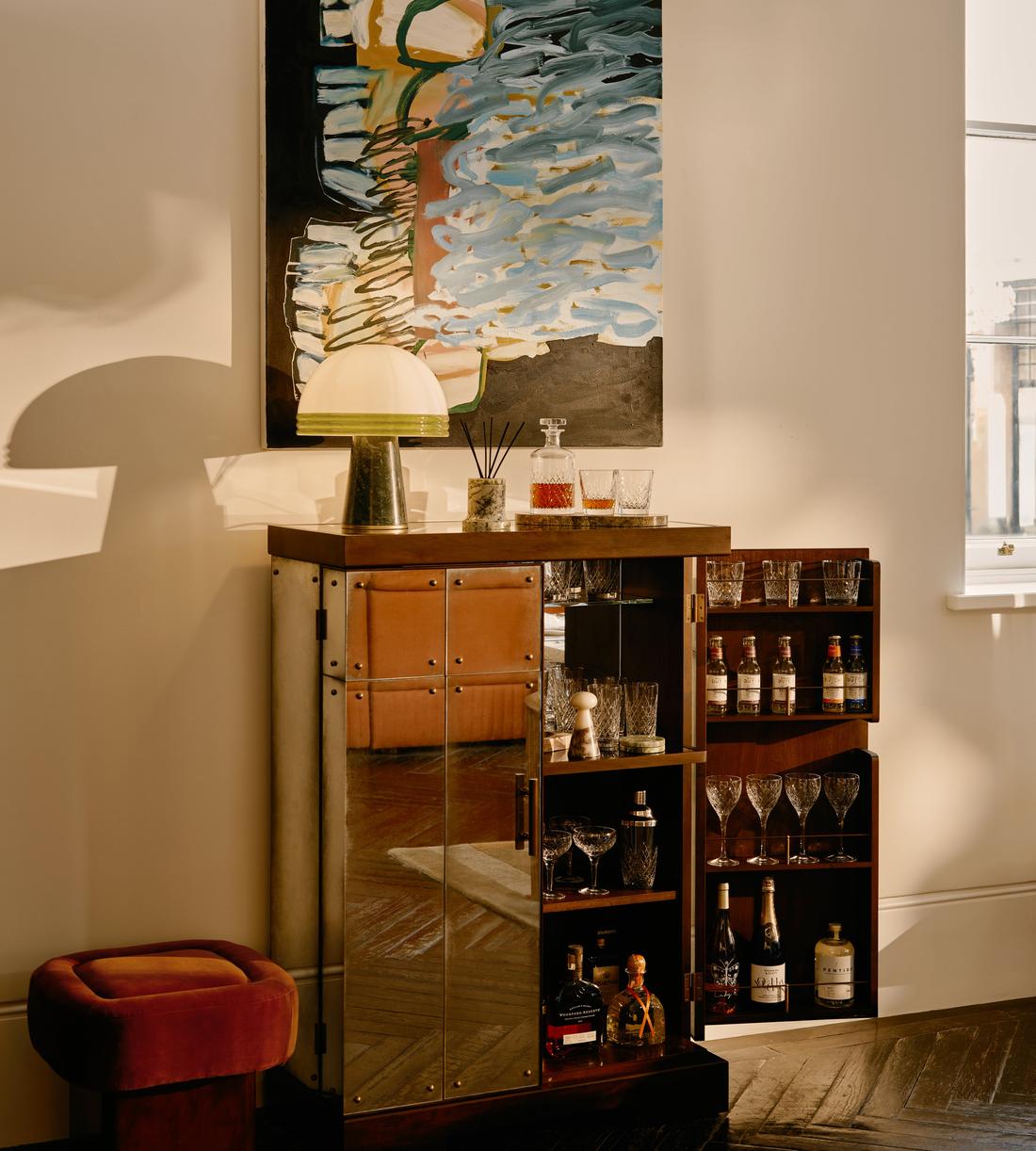 Mini Miami Cocktail Cabinet by Rupert Bevan - Lifestyle - Image 3