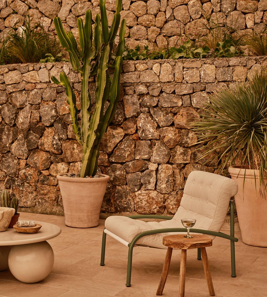 Solano Outdoor Armchair - Stripe - UK - Lifestyle - Image 3