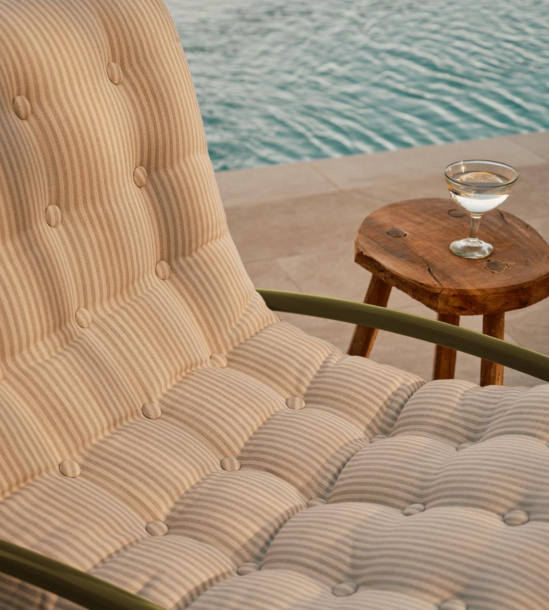 Solano Outdoor Armchair - Stripe - UK - Lifestyle - Image 2