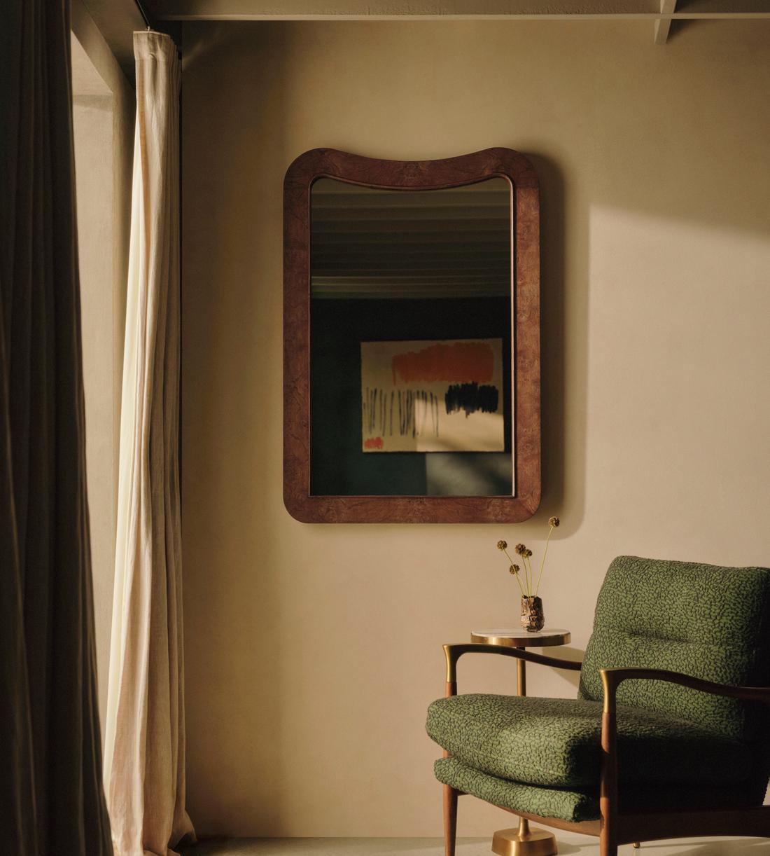 Theodore Armchair - Boucle Jacquard - Marine  - US - Lifestyle - Image 3