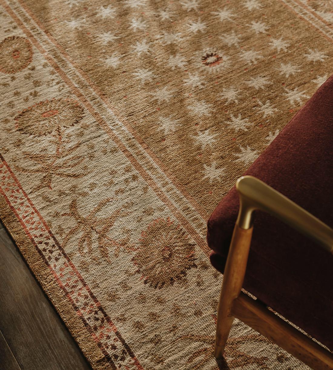 Morongo Rug - Ochre 270 x 360cm - Lifestyle - Image 1