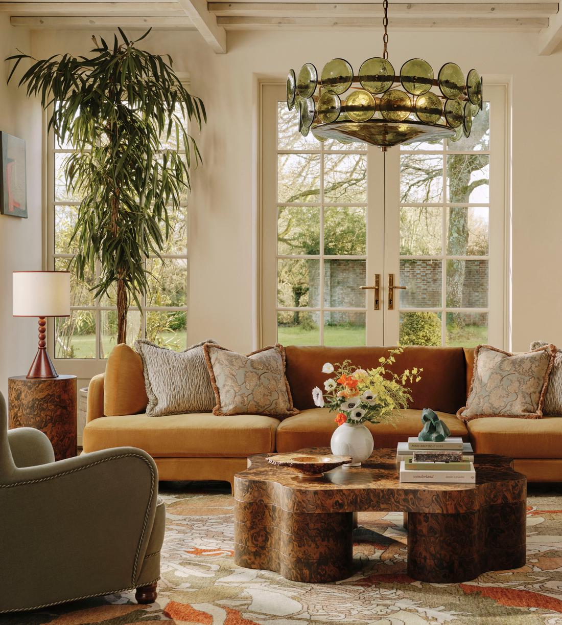 Oakley Square Cushion - Stone - Lifestyle - Image 6