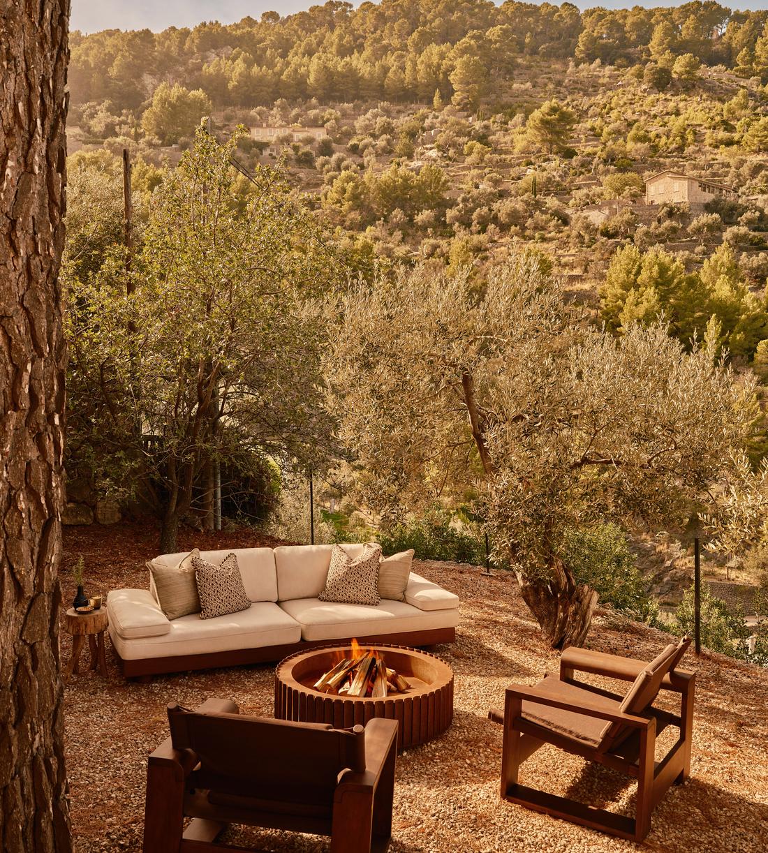 Truro Outdoor Sofa - Three Seater - Woven Natural - UK - Lifestyle - Image 1