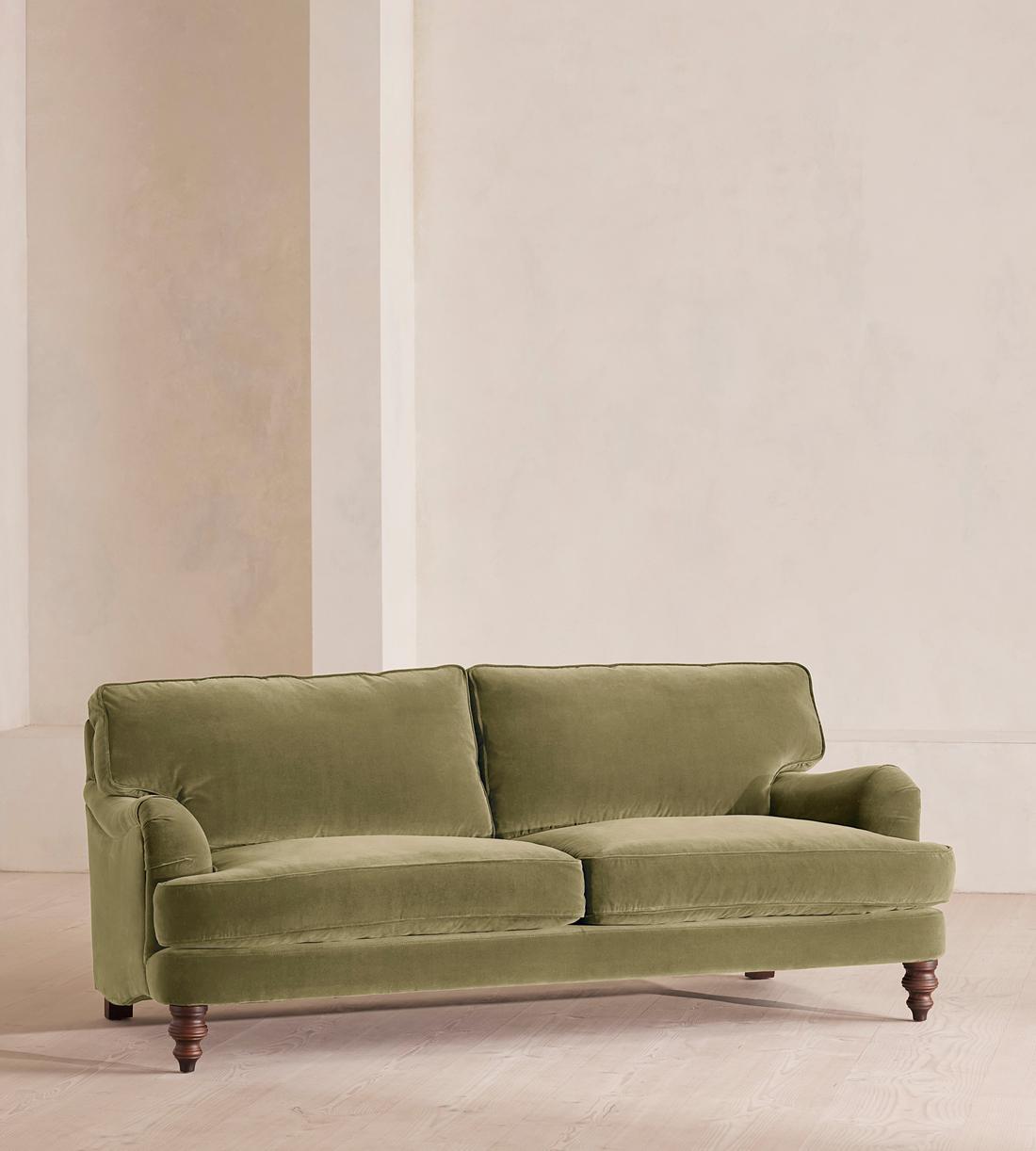 Arundel Three Seater Sofa - Velvet Lichen - Listing - Image 3