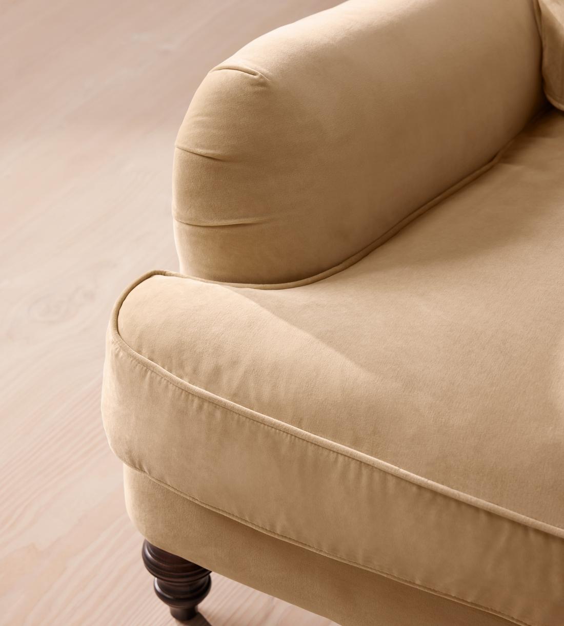 Arundel Loveseat - Velvet - Camel - Images - Image 5