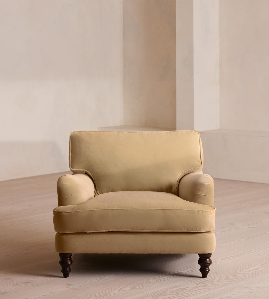 Arundel Loveseat - Velvet - Camel - Listing - Image 2