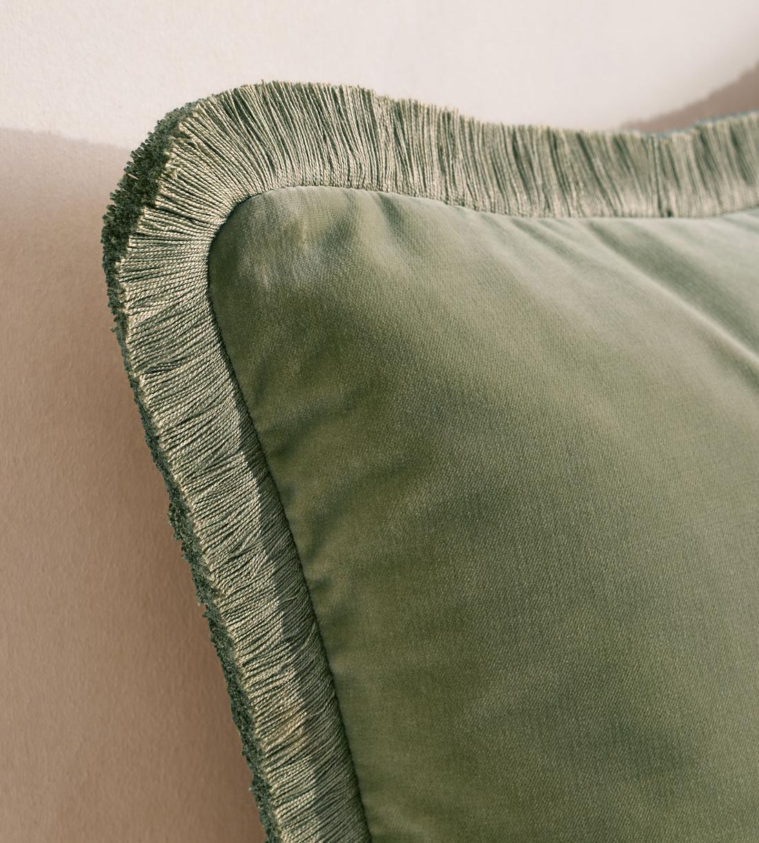Margeaux Large Square Cushion - Sea Foam - US - Images - Image 6