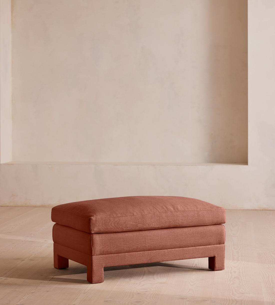 Ashford Ottoman - Linen - Sienna - Listing - Image 2