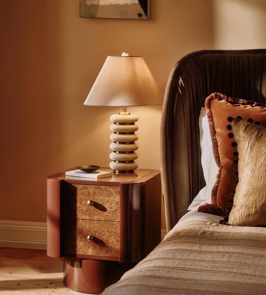 Corbio Bedside Table - Lifestyle - Image 1