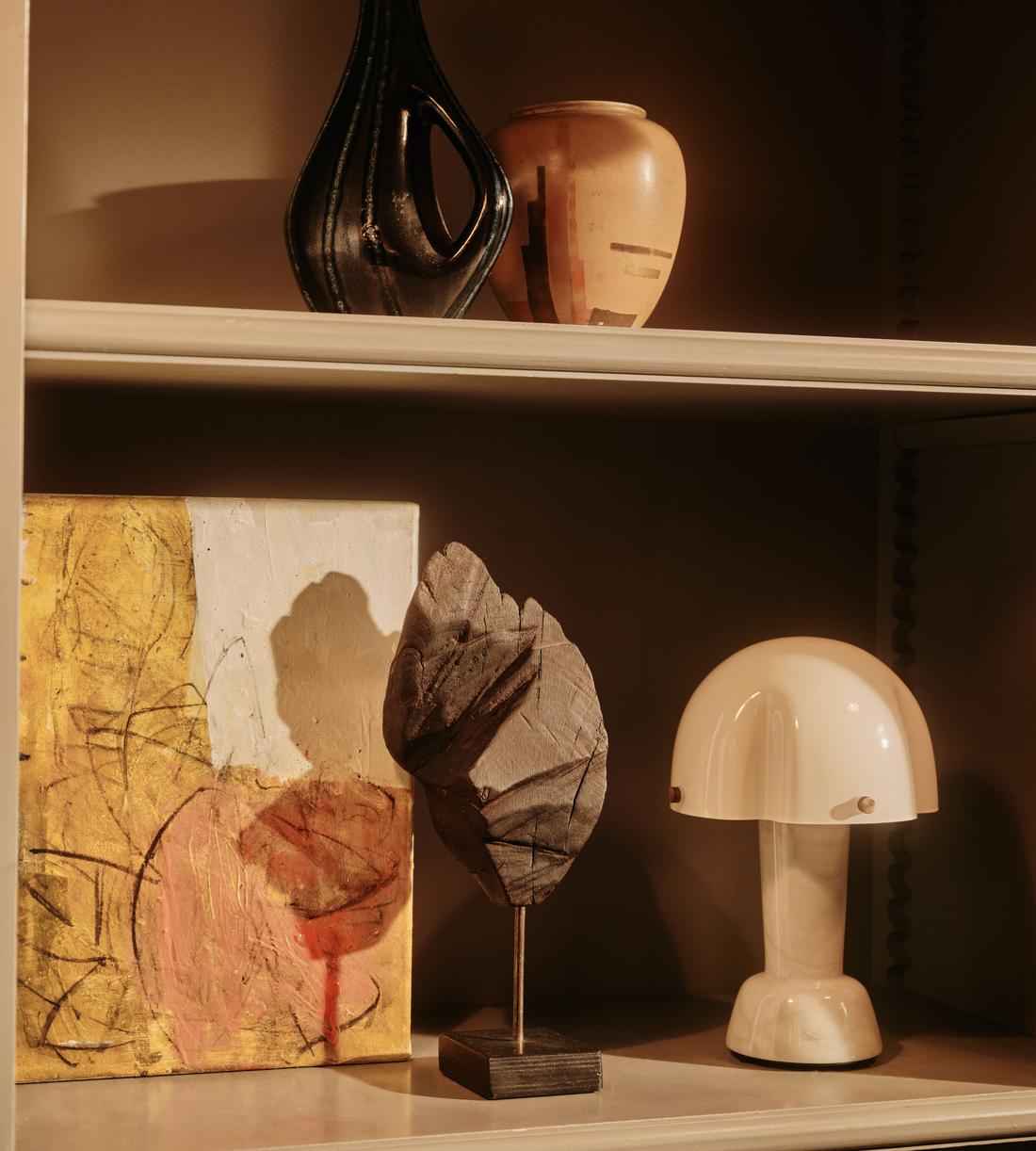 Rio Portable Lamp - Carrara Marble - Lifestyle - Image 1