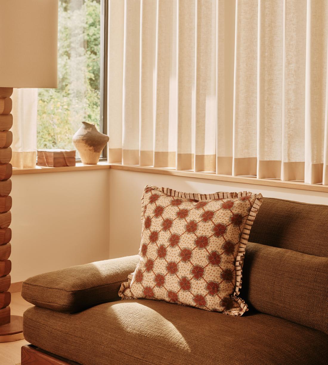 Sylvie Square Cushion - Lifestyle - Image 1