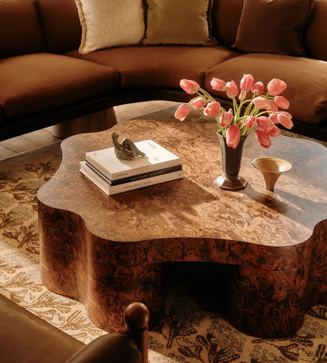 Torno Sectional Sofa - Wool Linen - Ochre - US - Lifestyle - Image 2