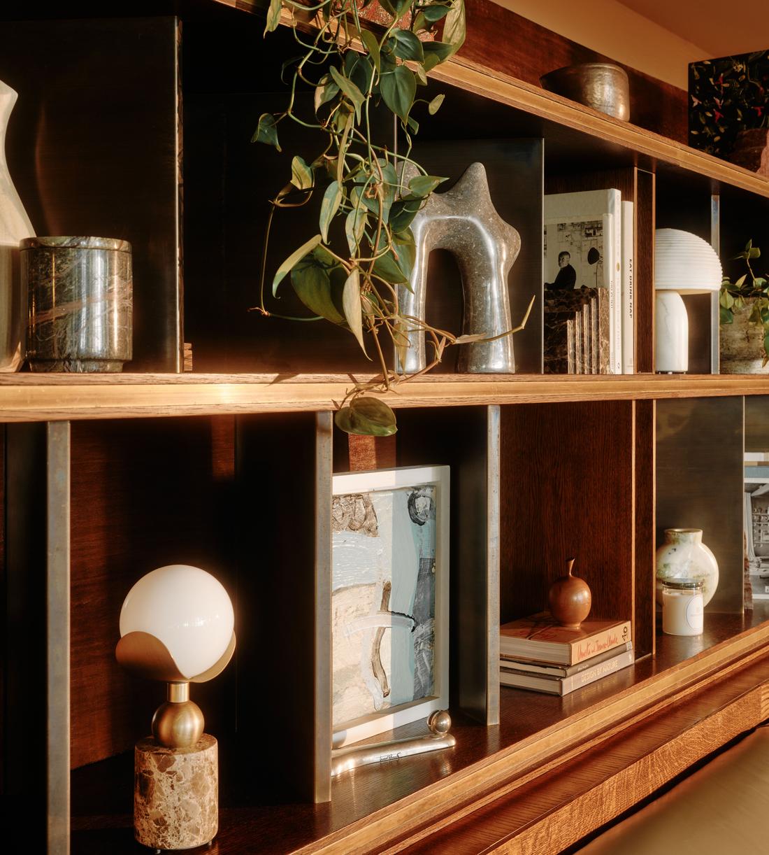 Lola Bookends - Dark Emperador Marble - Lifestyle - Image 3