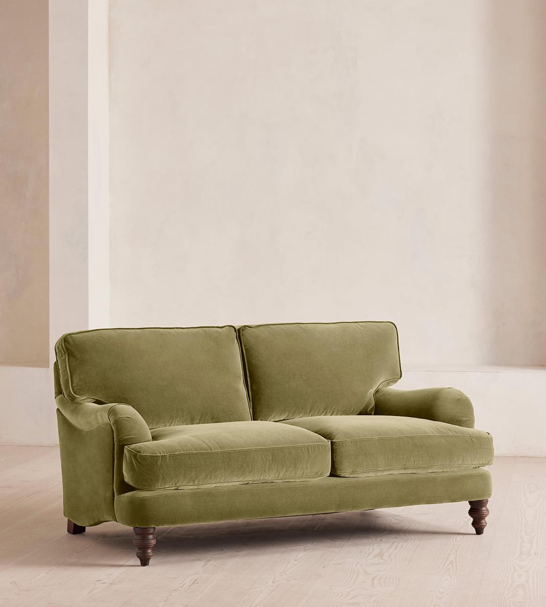 Arundel Two Seater Sofa - Velvet Lichen - Listing - Image 2