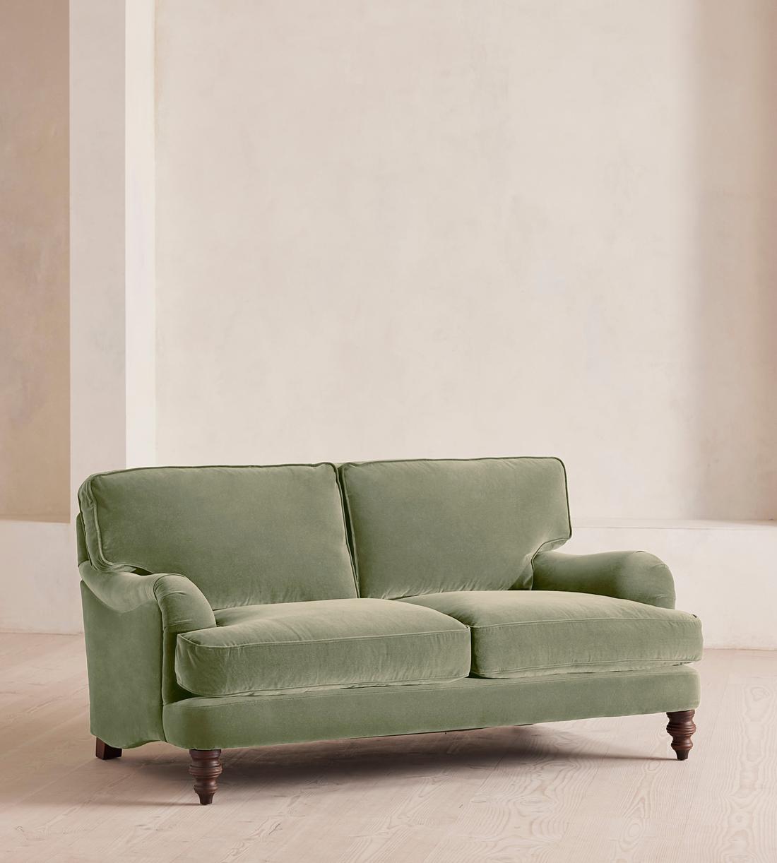 Arundel Two Seater Sofa - Velvet - Seafoam - Listing - Image 2