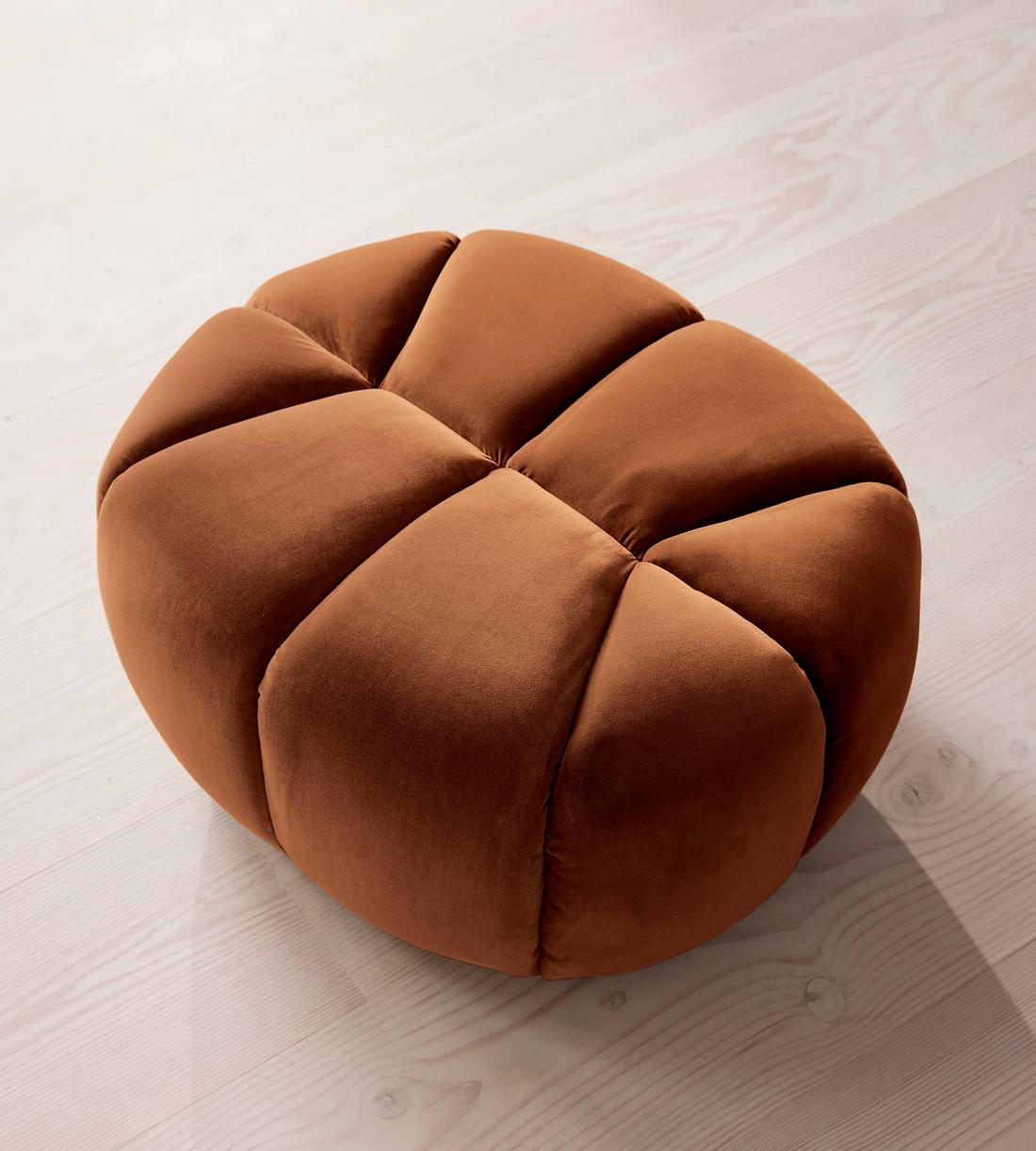 Garret Footstool - Velvet Cinnamon - UK - Images - Image 5