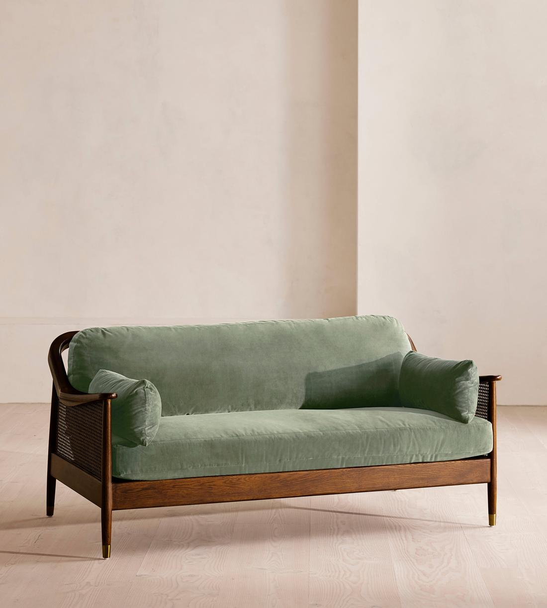 Atlanta Three Seater - Velvet - Seafoam - US - Listing - Image 1