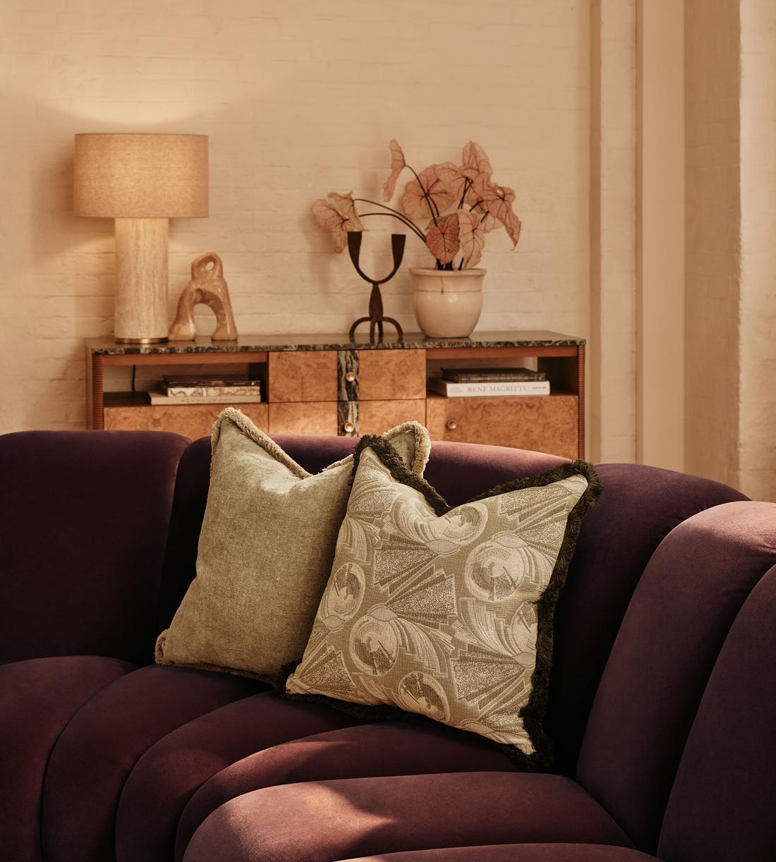 Mannock Square Cushion - Lifestyle - Image 1