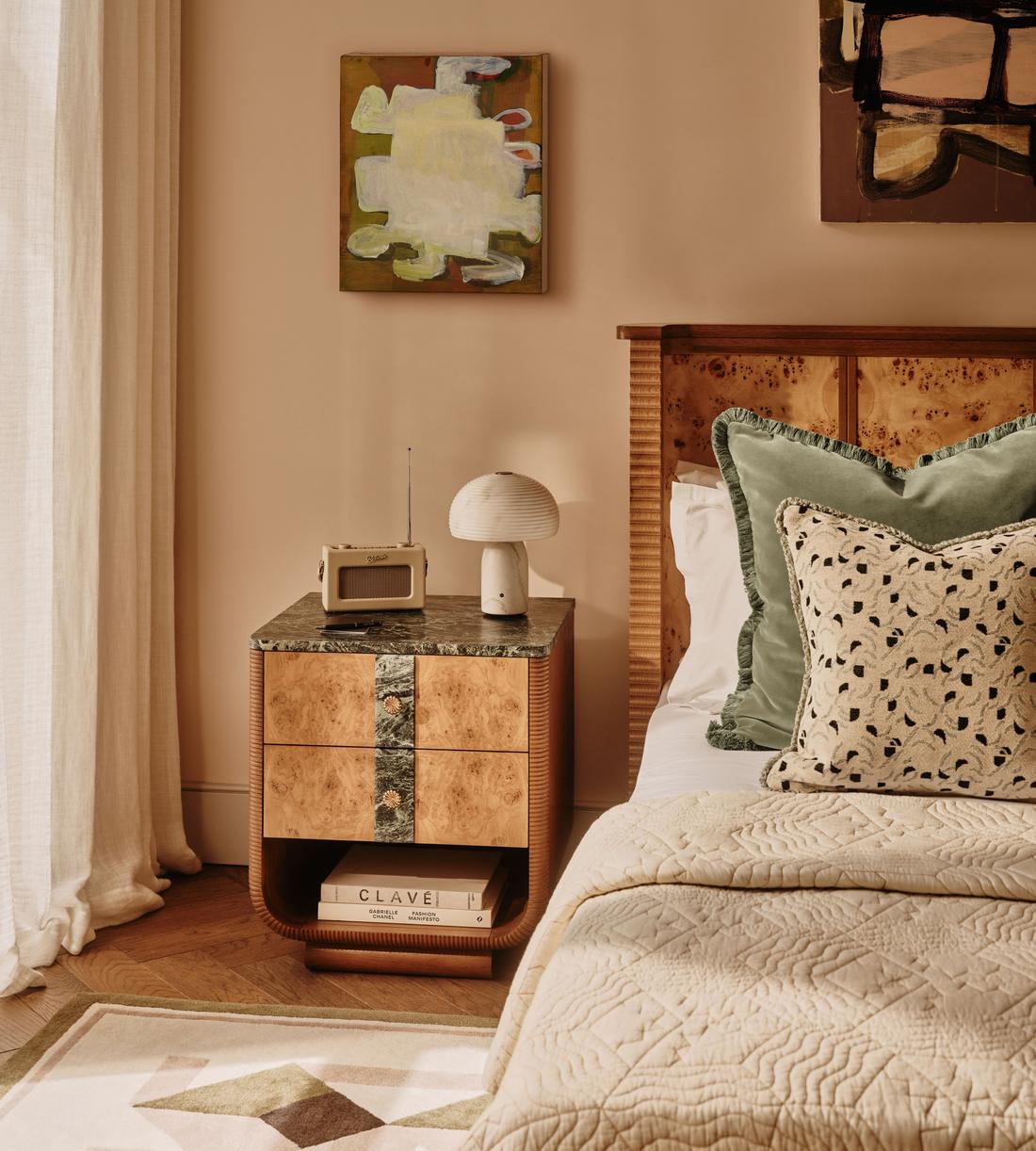 Margeaux Large Square Cushion - Sea Foam - US - Lifestyle - Image 4